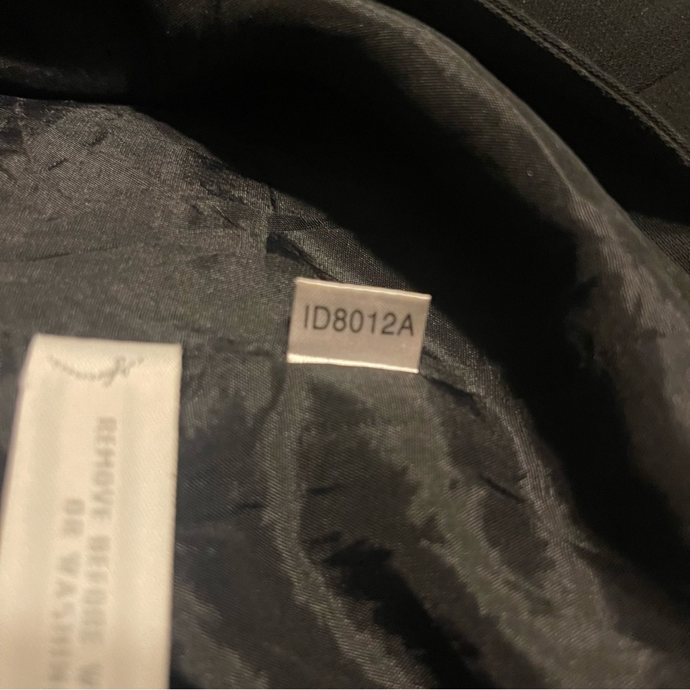 LOFT Ann Taylor Women’s Black Skirt Size 10 Embroidered with Embellishments - Picture 6 of 7